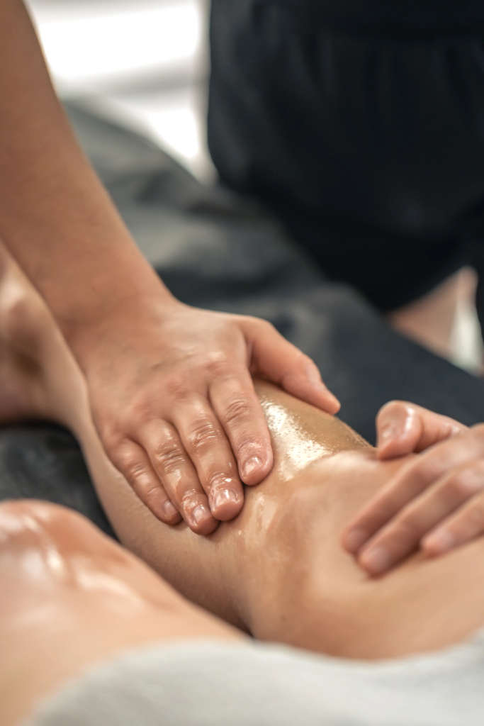 smooth-oil-strokes-shin-massage-leg-massage